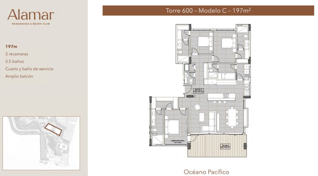 Torre 600 Floorplan C