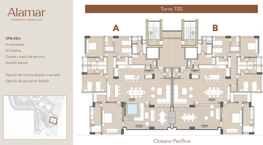 Torre 700 Floorplan